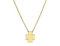 Necklace Amen Woman in Silver CLAG3